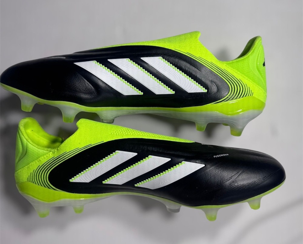 Size 9.5 Adidas Copa Pure III Elite Soccer Cleats Black/Yellow