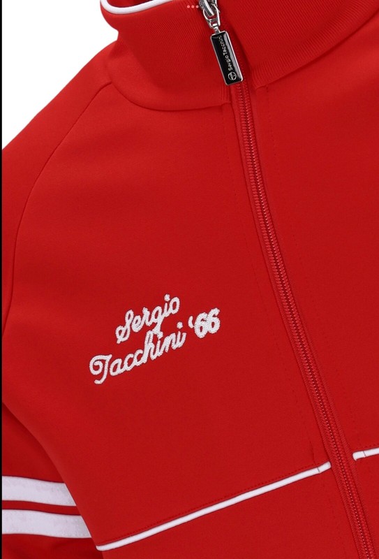 Nottm Forest -Sergio Tacchini Orion Davis Tennis Track Top - Ltd Edition - Red gallery