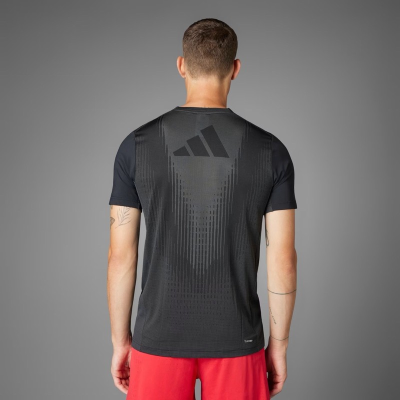 Adidas Air Chill Climacool+ T-Shirt Running Training Black Mens LARGE JI8196 gallery