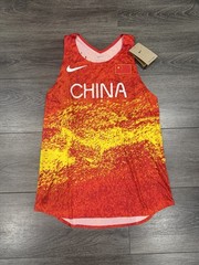 Team CHINA 2024 Olympics Nike Aeroswift Pro Elite Singlet Size M