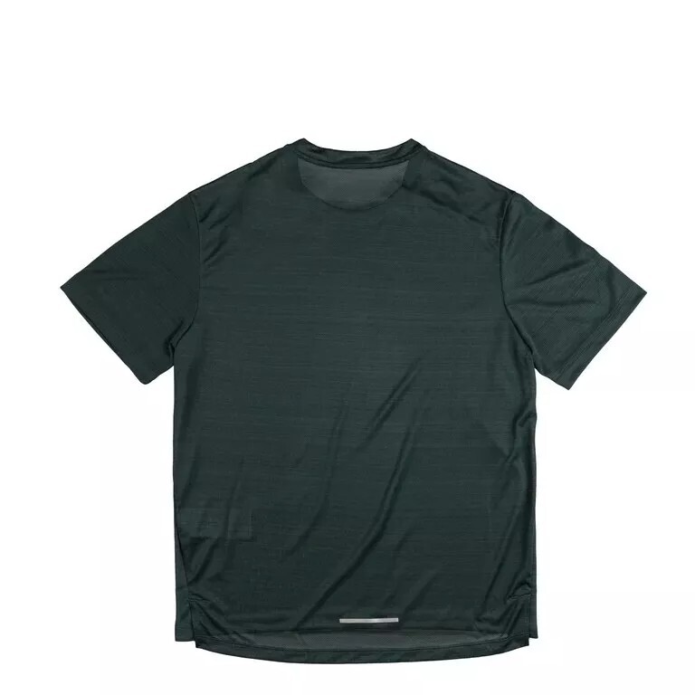 Nike Men’s Dri-Fit Miler Running Shirt Pine Green Reflective Sizes AJ7565-328 gallery
