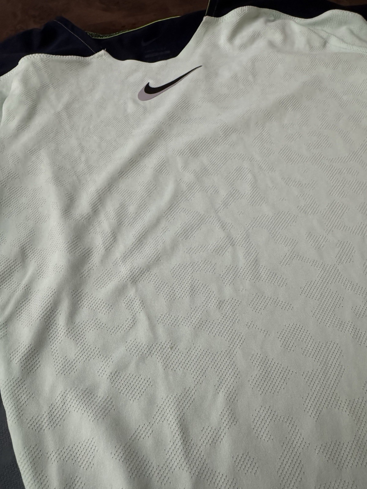 Nike Court Tennis Shirt Top Pickleball Slam Men's Size Medium Slim Fit gallery