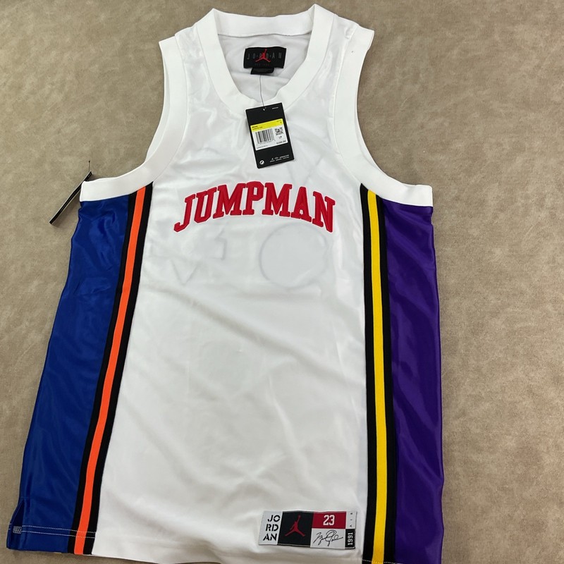 Nike Air Jordan Tank Top Sz S Sport DNA Basketball Jersey Jumpman AV6629-100 NWT gallery