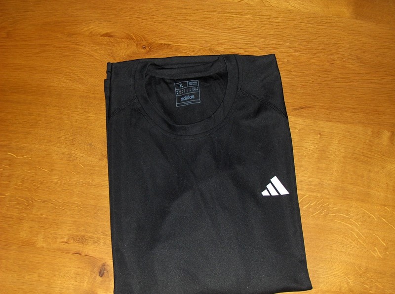 ADIDAS Men's Long Sleeve Essential Shirt - Size XL - Black gallery