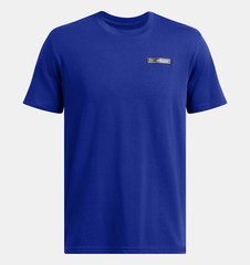Under Armour Men’s T shirt 3XL Loose fit UA Heavyweight Armour Label Bluel NWT