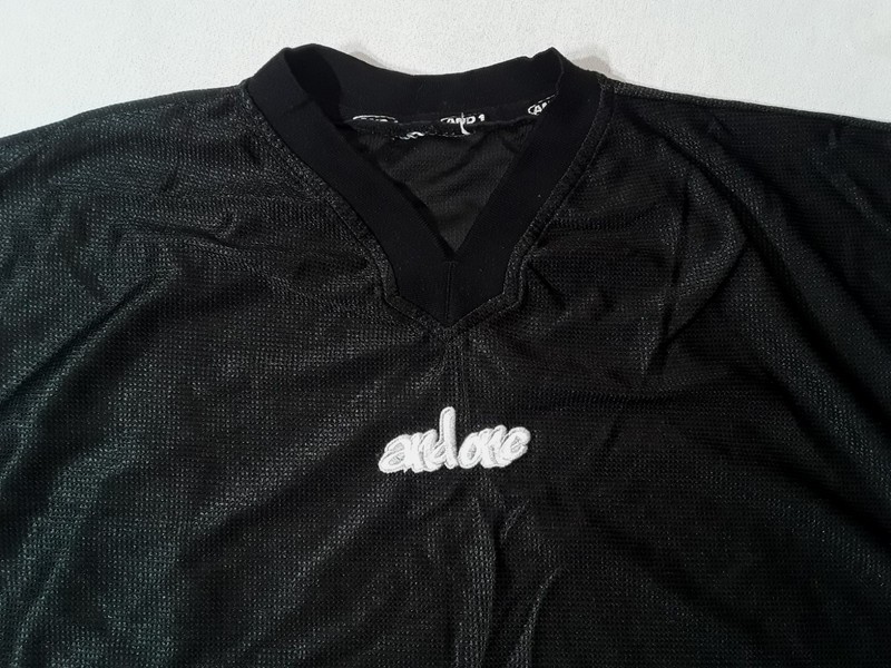 VINTAGE And 1 And1 Basketball Jersey 2XL Black Blue 90s Y2K Streetball gallery