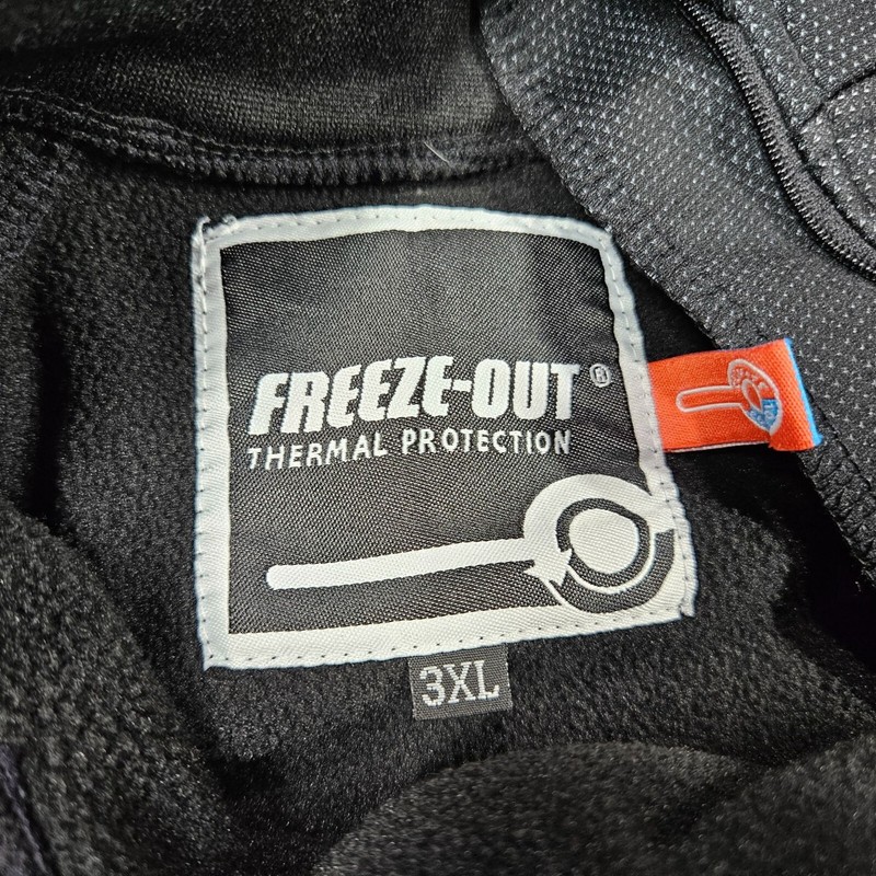 Freeze Out Shirt Mens 3XL Black Thermal Protection Motorcycle Fitted Base Layer gallery