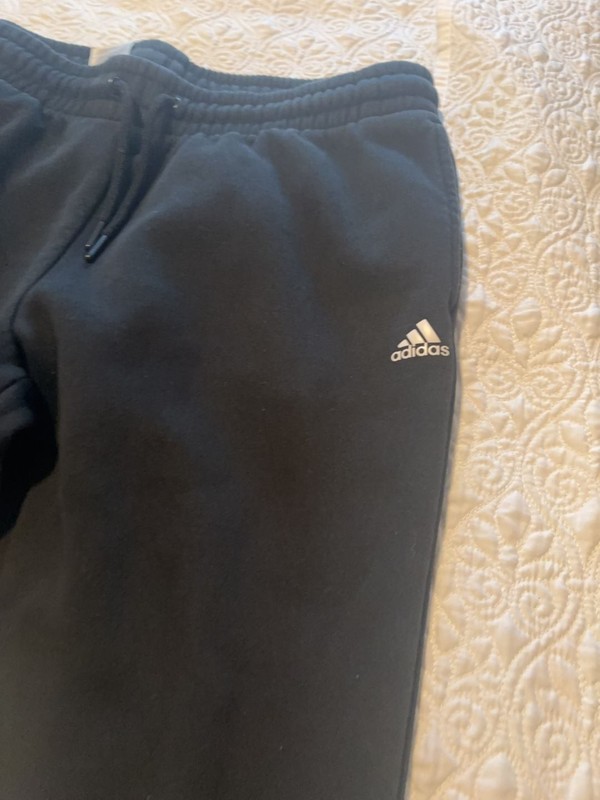 Adidas Golf Fleece Jogger Sweatpants Black Size Small gallery