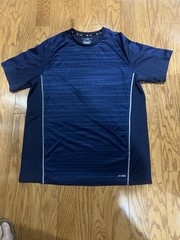 Tek Gear Performance Short Sleeve Top Drytek Work Out Gear Mens Training Tee