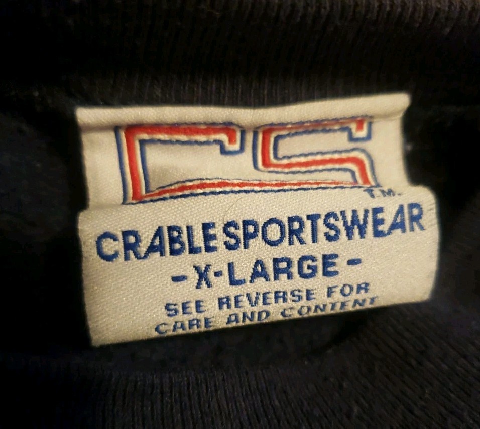 Cleveland Indians Chief Wahoo VTG Embroidered XL Sweatshirt 95 AL CENTRAL CHAMPS gallery