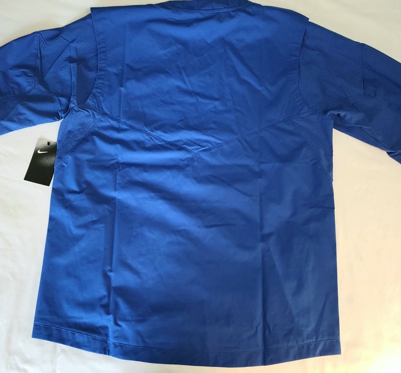 Nike - MLB Baseball Jacket Short Sleeve Team Blue Men's Size Large - 897383-493 gallery