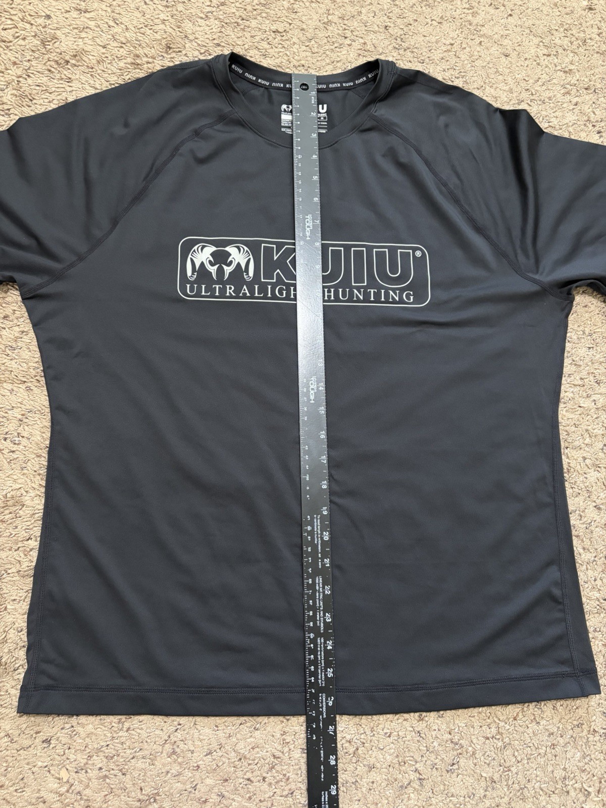 Kuiu UL Training Tech Shirt Men’s M Medium Black Ultralight gallery