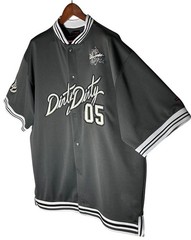 Vintage FUBU Dirty Dirty Jersey XXXL Grey White City Series 05 Dirty South RARE