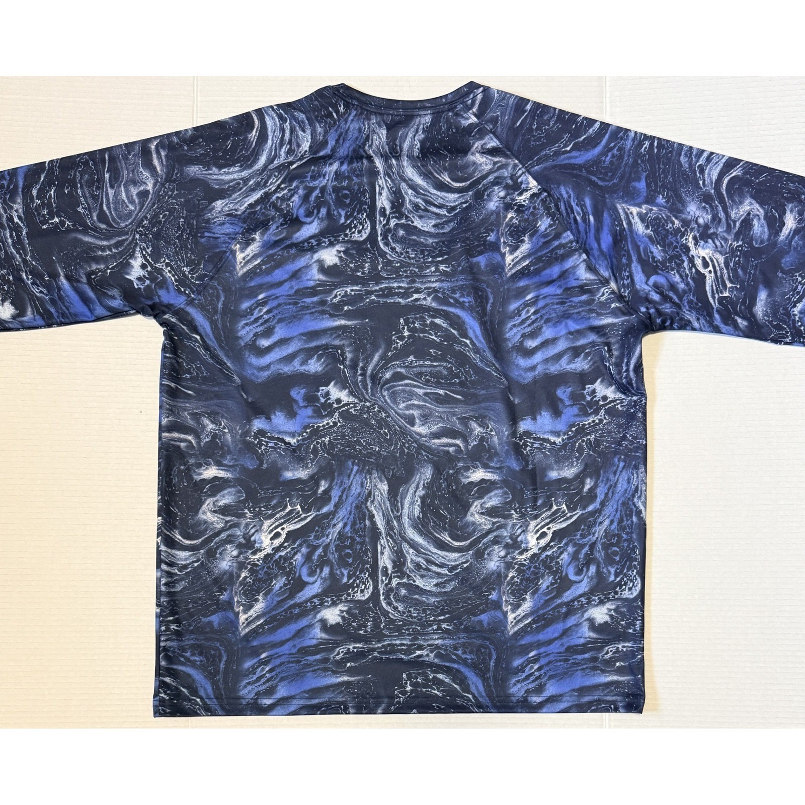 HUK Performance - Men's Fishing Shirt - Blue Long Sleeve - Large gallery