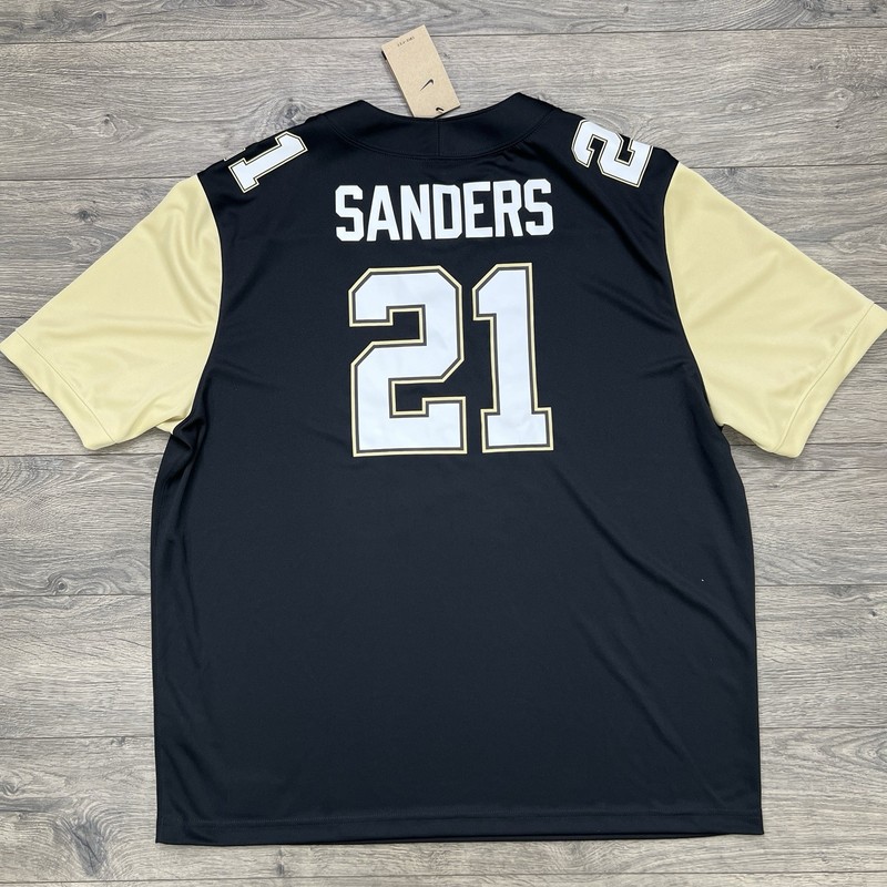 Nike Prime Sadeur Sanders Jersey Sz XL Mens Black Prime 2.0 #21 Football gallery