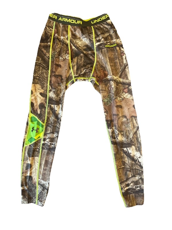 Under Armour Men’s Size L Fitted Real Tree Camo Scent Control Stretch W Pants gallery