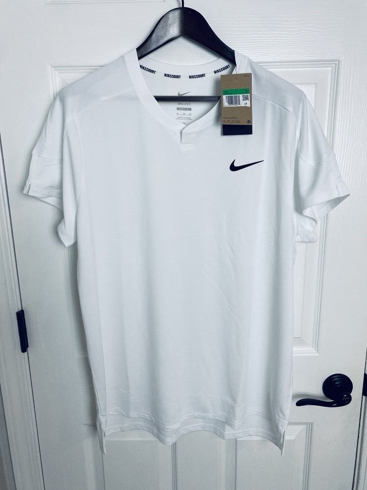 Nike Carlos Alcaraz 2024 Wimbledon Tennis Shirt XL Federer Rafa Nadal Sinner NWT