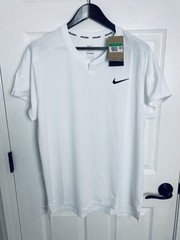 Nike Carlos Alcaraz 2024 Wimbledon Tennis Shirt XL Federer Rafa Nadal Sinner NWT