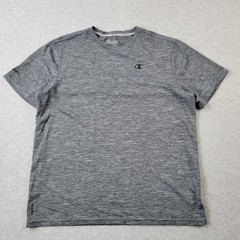 Champion Vapor Performance Shirt Mens Large Gray Logo Short Sleeve Dorado Beach