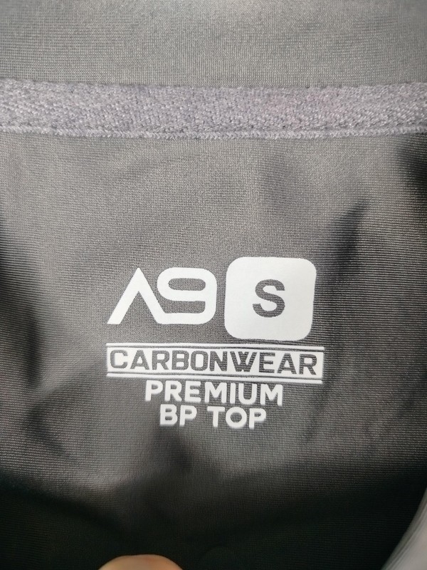 Army Of Nine Carbonwear Shirt Men's Small Gray Black Quarter Zip Baseball Active gallery