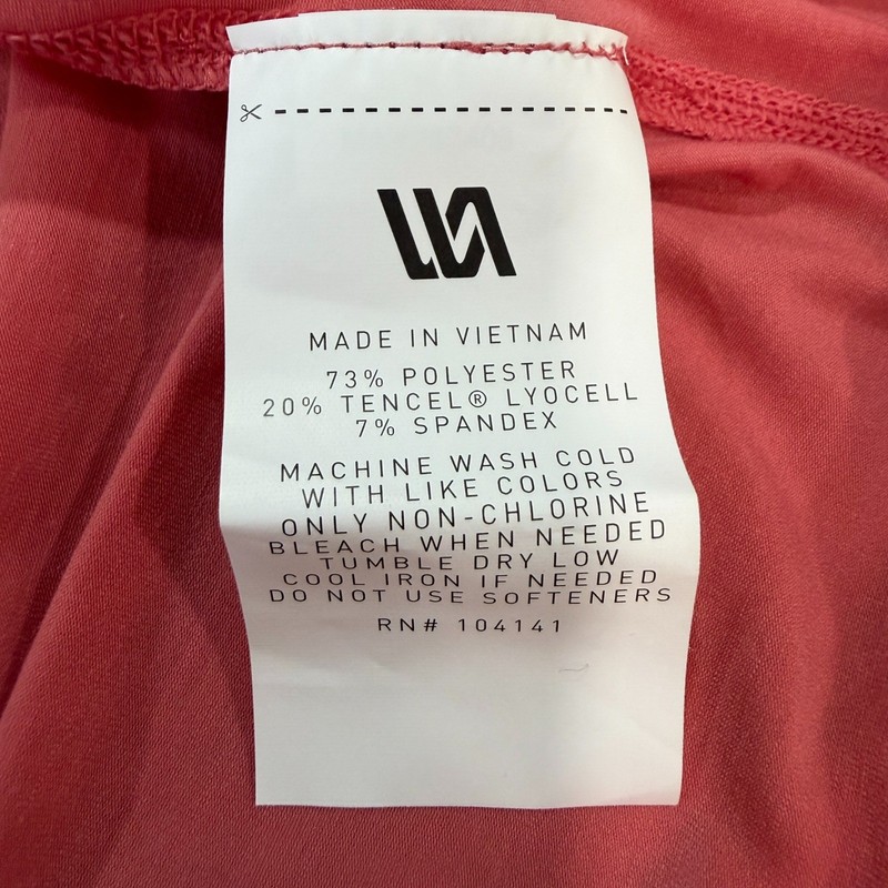 VRST Pink Rouge Icon Tank Mens L Athletic Training Gym Moisture Wicking Active gallery