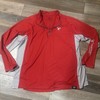 True Timber Fishing Athletic Pullover 1/4zip 2X Large Long Sleeve Red And Gray gallery
