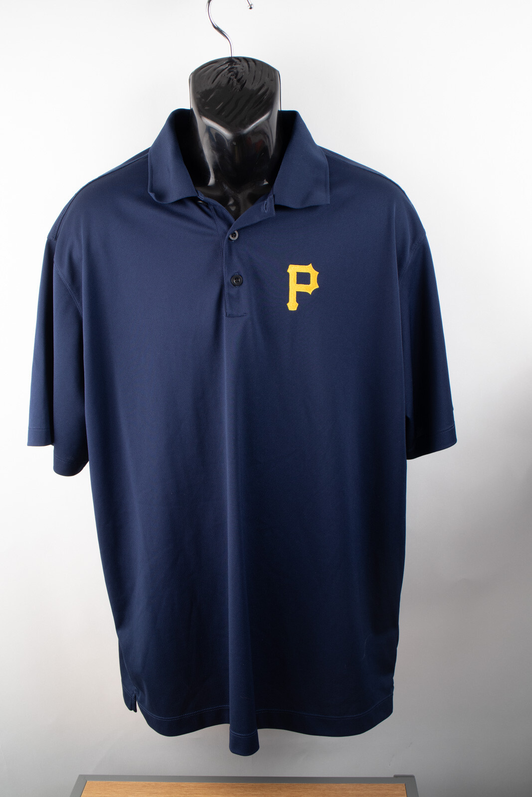 Nike Golf Dri-Fit Men's Large Performance Polo Pittsburgh Pirates MLB Baseball gallery