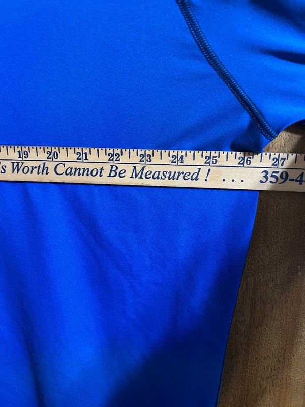 UNDER ARMOUR * Run Pullover * Coldgear * Blue * 1/4 Zip * Thumb Hole * 2XL gallery