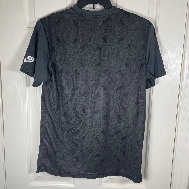 Nike Premier P1 Athletic Performance T Shirt Geometric Men's XL Black Wicking gallery