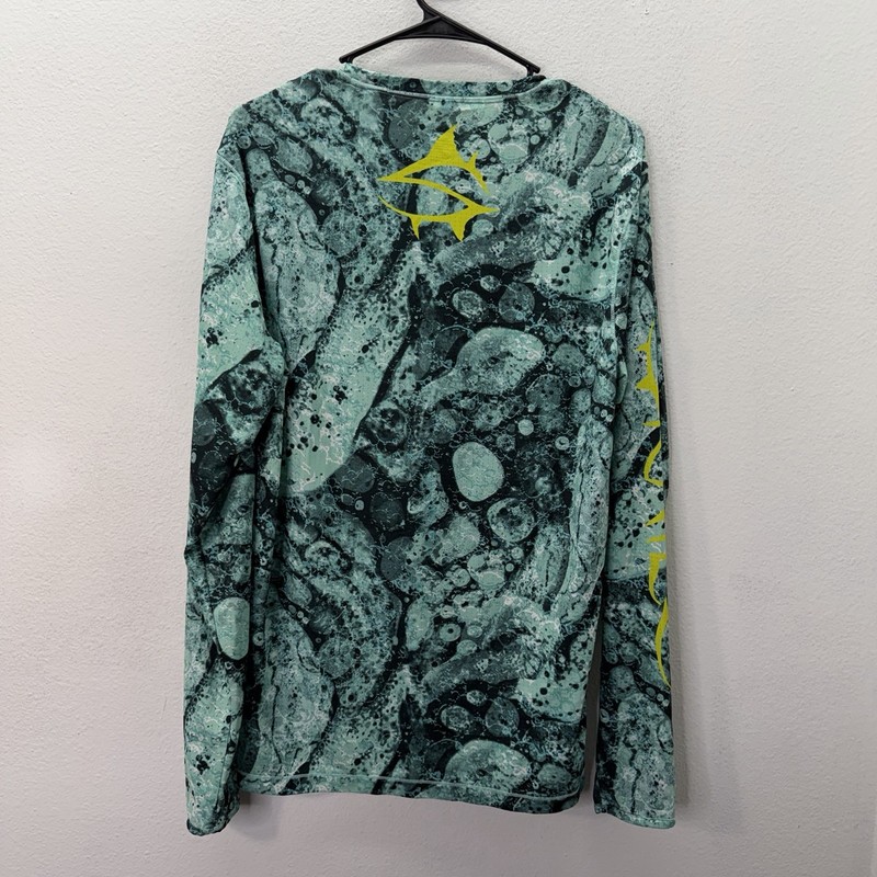 Loco Kaile Men's Sz S Performance Fishing Lightweight LS Shirt Camouflage gallery