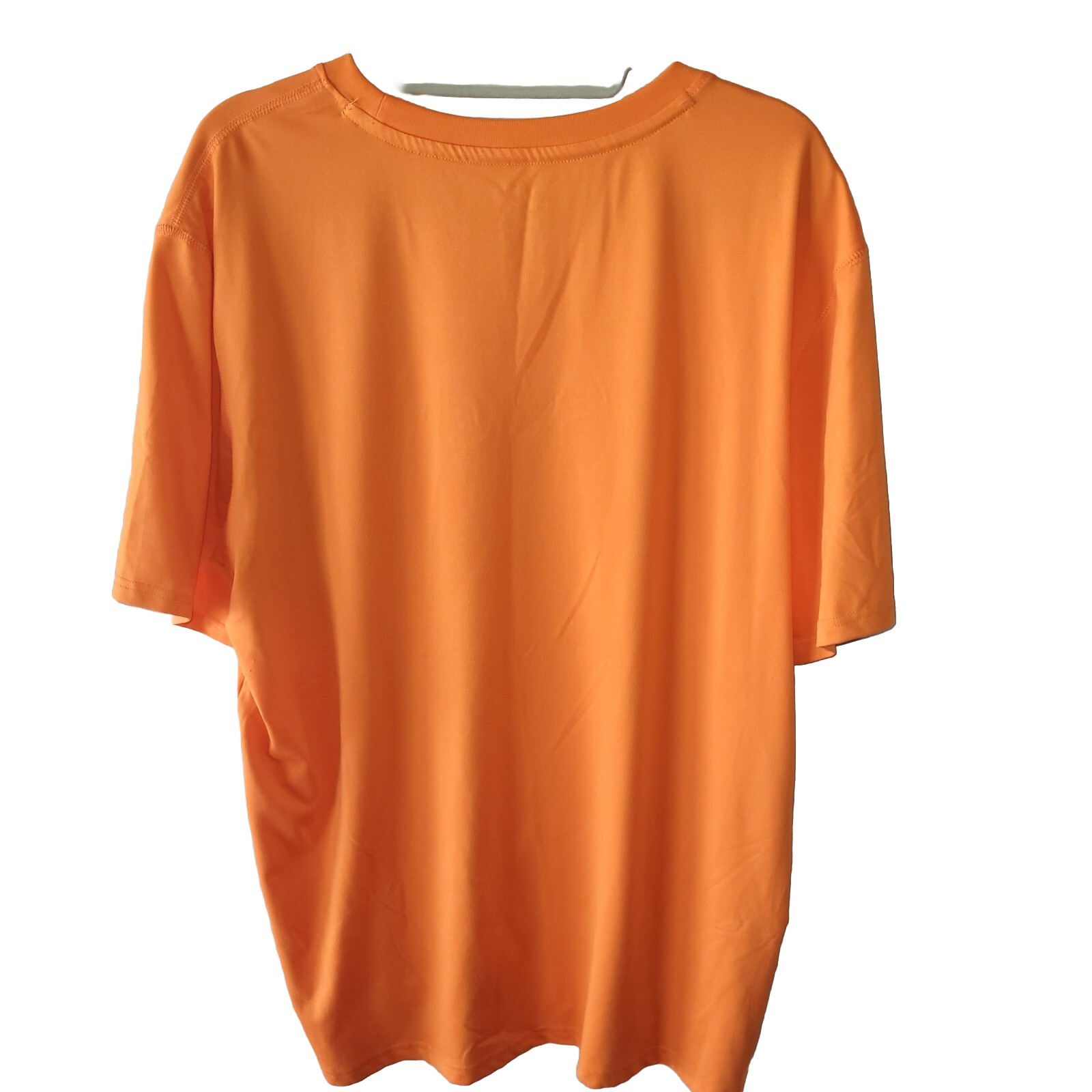 NordicTrack Orange Crewneck Shirt Men's Size XL Short Sleeve Polyester Spandex gallery