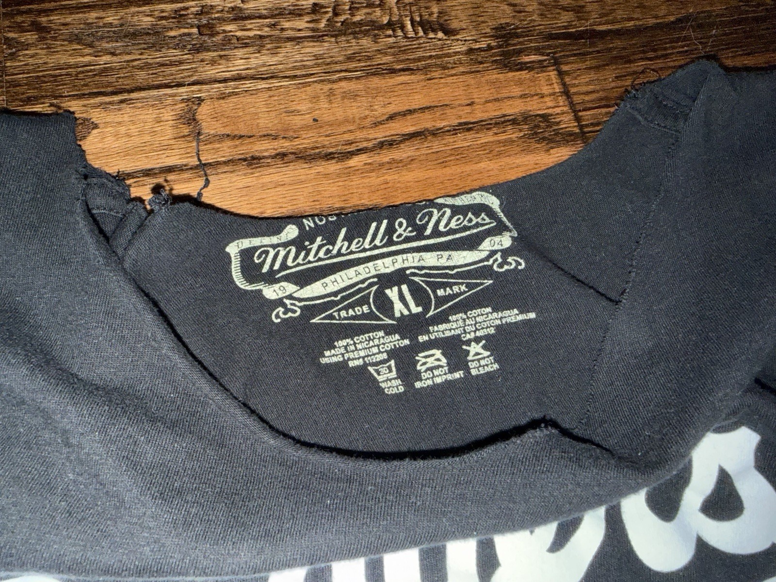 Mitchell & Ness MLB Los Angeles Dodgers Sleeveless Cut-Off Shirt Black Size XL gallery