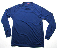 Vtg 90s Patagonia Capilene Long Sleeve Shirt Mens XL Blue Base Layer USA Made
