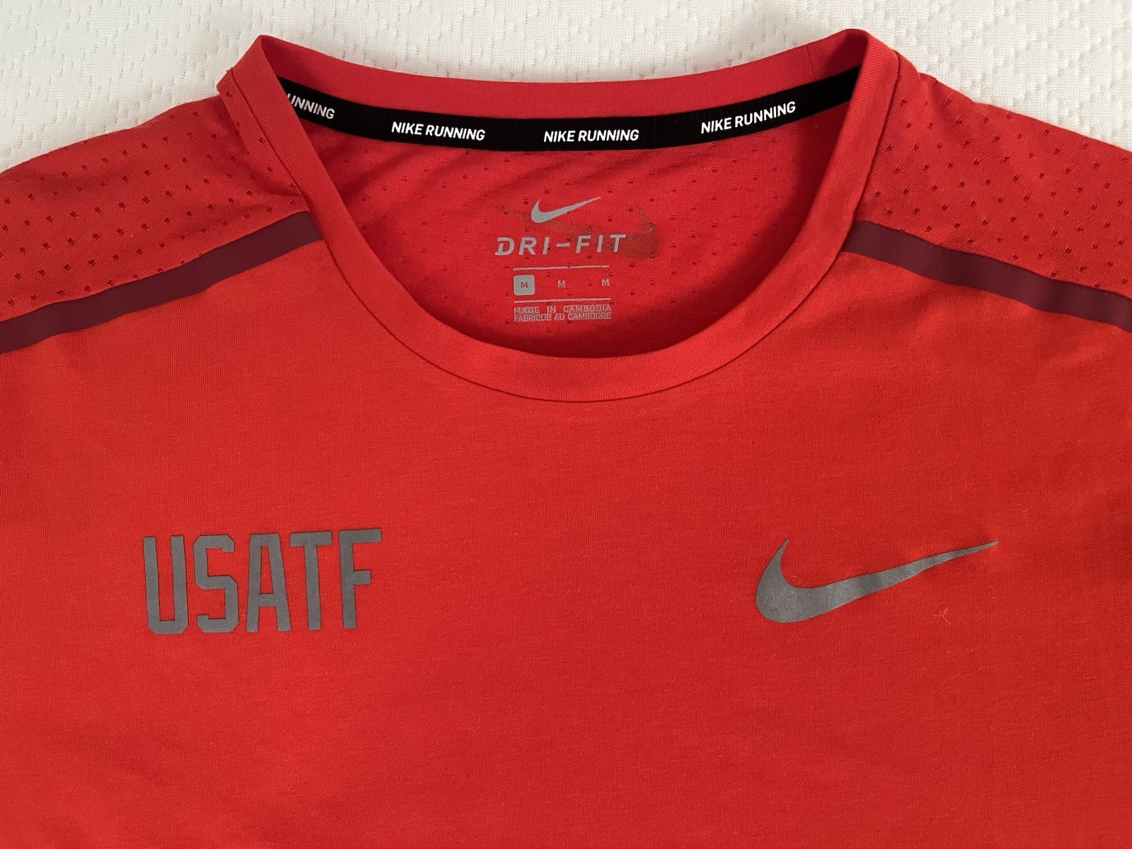 Nike USATF Men’s Dri-Fit Running Shirt (Medium) gallery