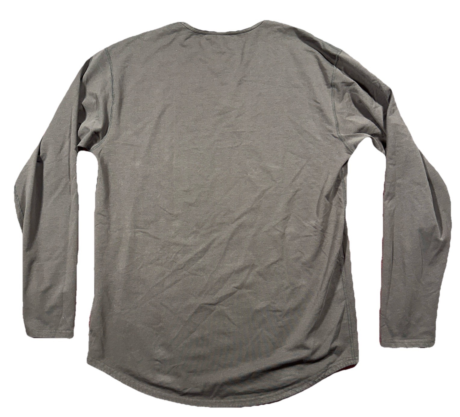 BYLT Premium Basics Lux Long Sleeve T Shirt Men’s Size XL Brown gallery