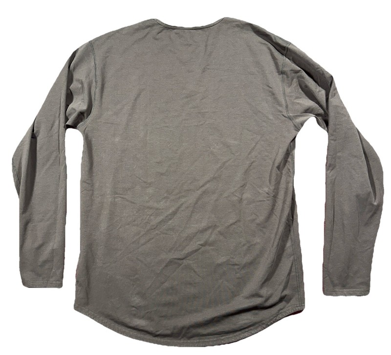 BYLT Premium Basics Lux Long Sleeve T Shirt Men’s Size XL Brown gallery