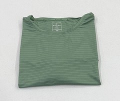 Soybu Men’s One-Piece 4-Way Stretch Moisture Wicking Active Tee, Green, Size M