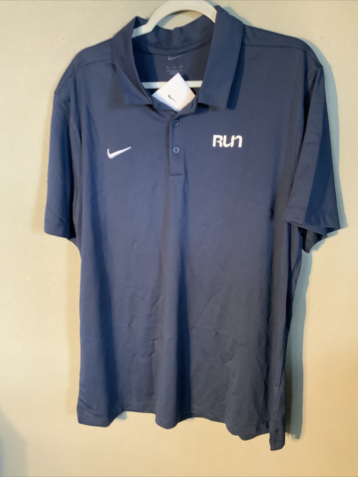 Men’s Polo Shirts Extra Large 3 Pack Blue Dri-Fit Performance Active Running gallery