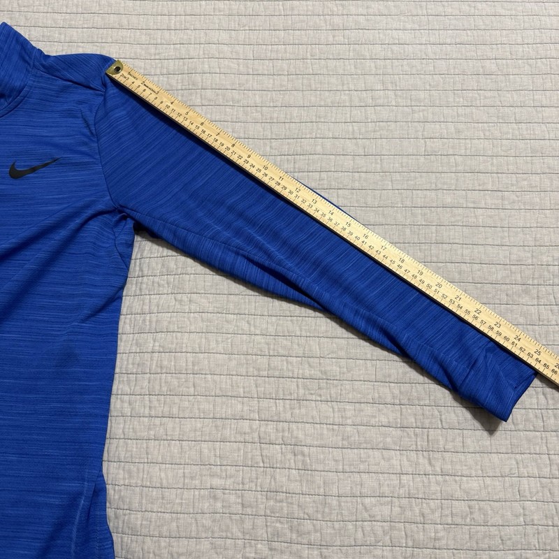 Nike Breathe Superset 1/4 Zip Training Pullover Size Large Blue CZ1212-480 gallery