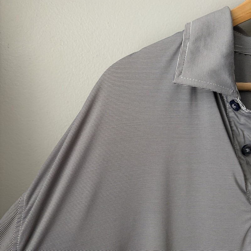 Footjoy FJ Golf Polo Shirt Men's Size XXL stripped- Michigan State Spartans gallery