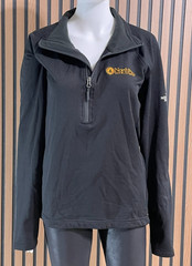 The North Face Men’s M Black Activewear Top Polyester 1/4 Zip Golf Outdoor Sport