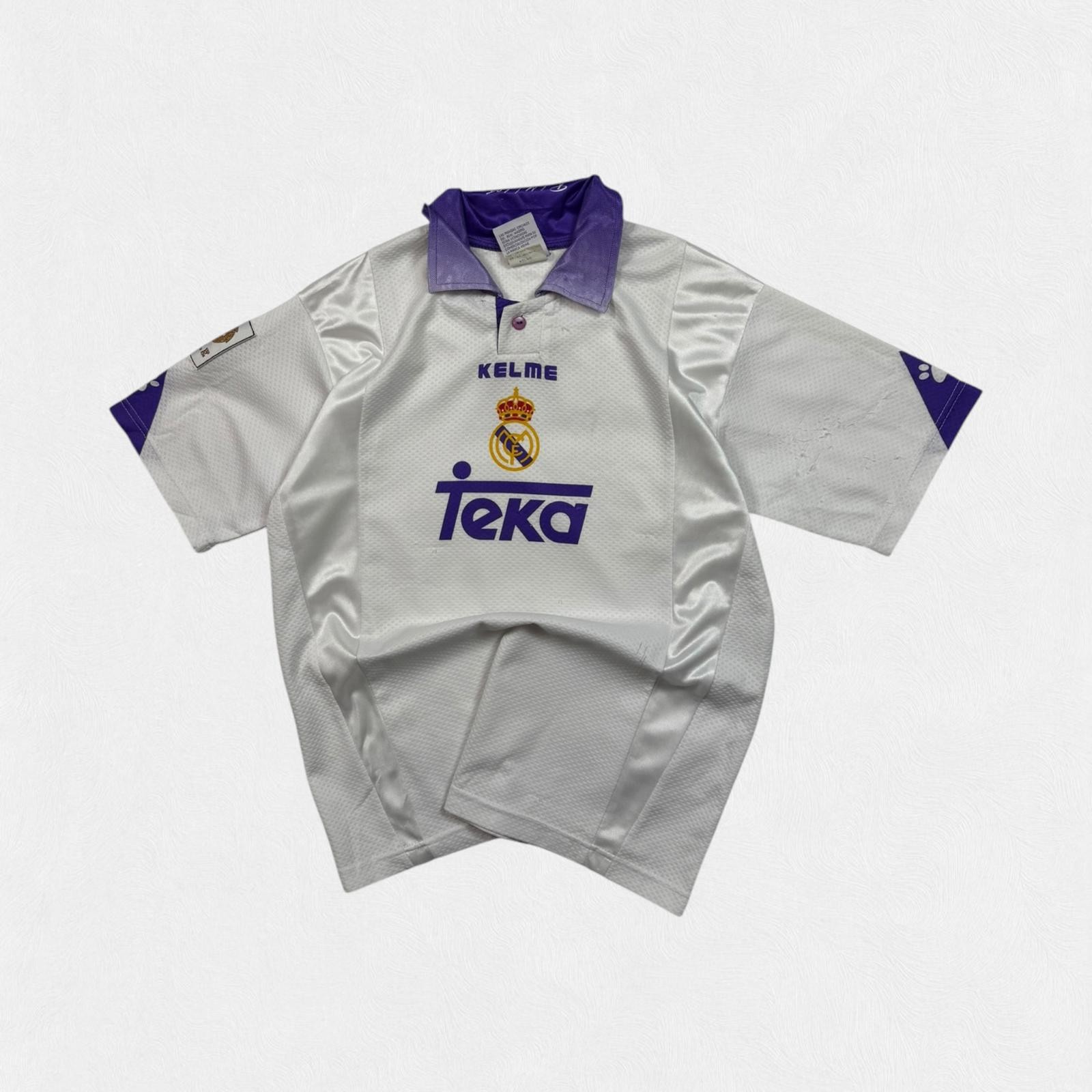 Vintage Real Madrid 1997/98 Kelme home football shirt youth 12 gallery