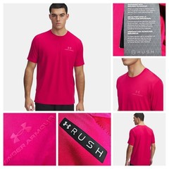 Under Armour XL Men’s T-Shirt Fuchsia Pink Stretch Loose UA Vanish Energy NWT