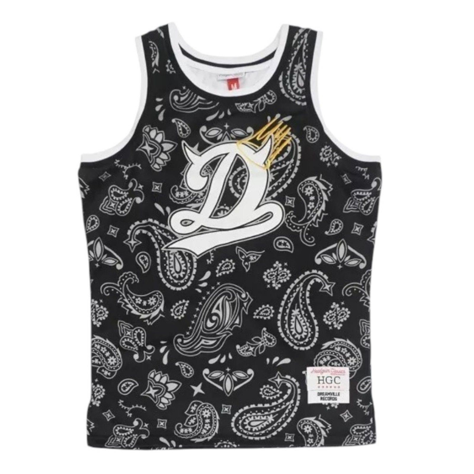 DREAMVILLE Headgear Classics Black Basketball Jersey | Sz: S | NWT gallery