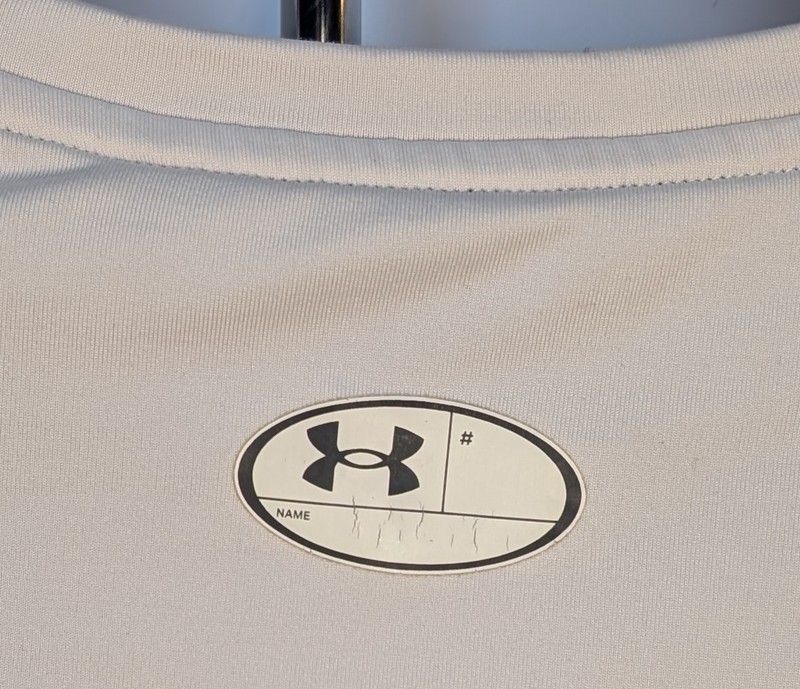 Under Armour ColdGear Fitted Long Sleeve T-Shirt White XL Men gallery
