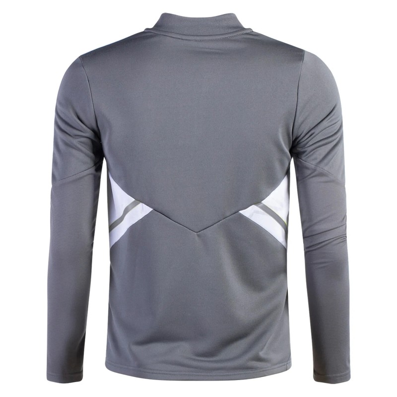 ADIDAS Men’s 3XL Condivo 22 Training Top Long Sleeve 1/4 Zip Grey/White NWT gallery