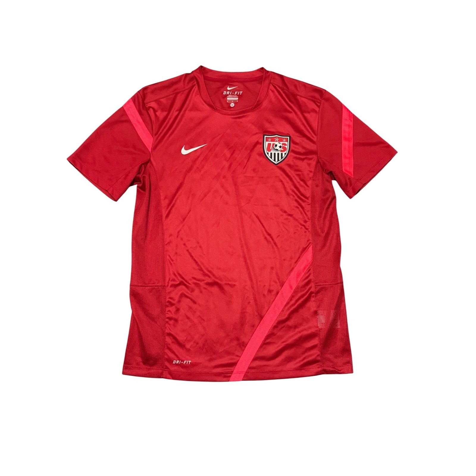Nike US Soccer Federation Training Jersey Mens Medium Red World Cup Fútbol gallery