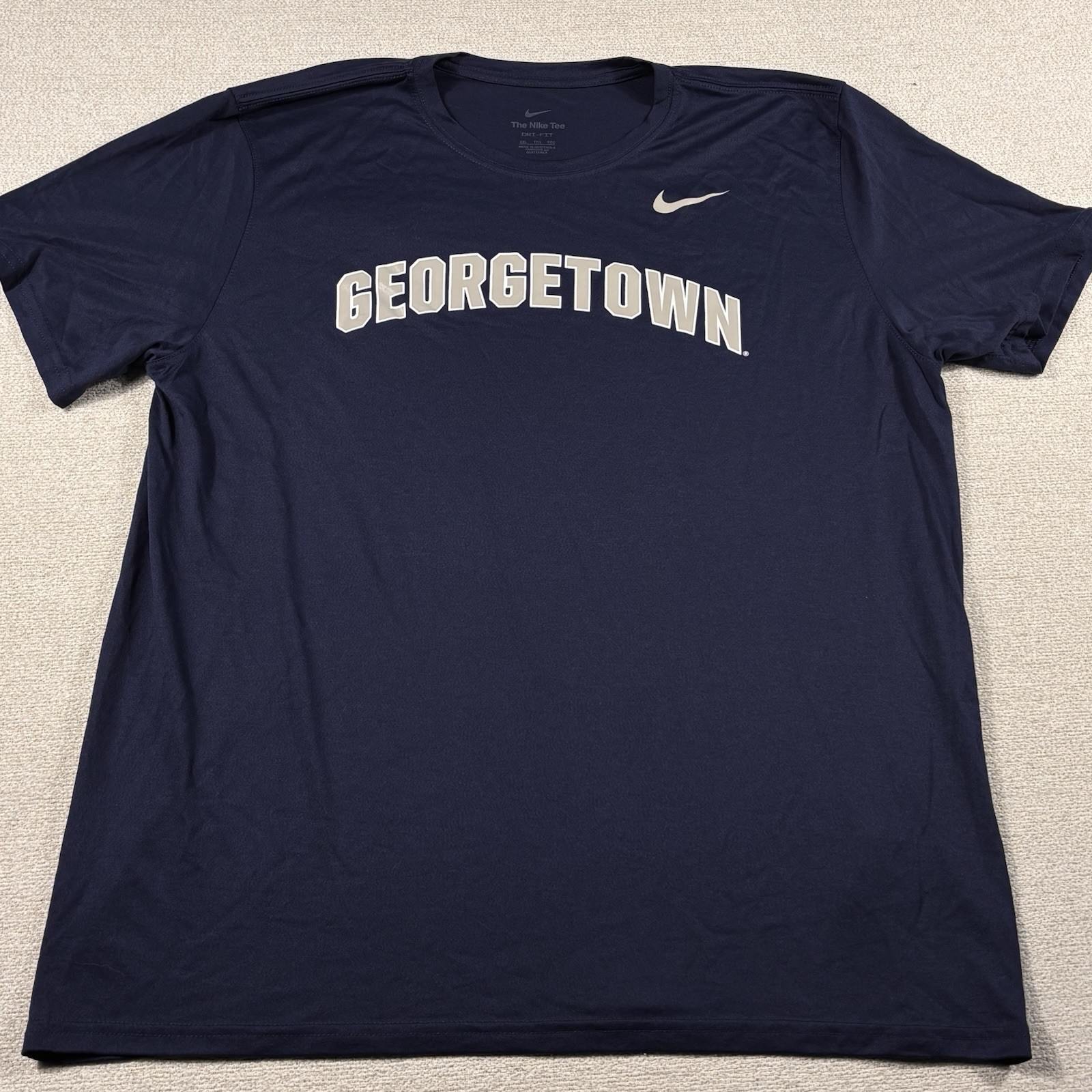 Georgetown Hoyas The Nike Tee Dri-Fit Athletic Performance Train T-Shirt Men XXL gallery