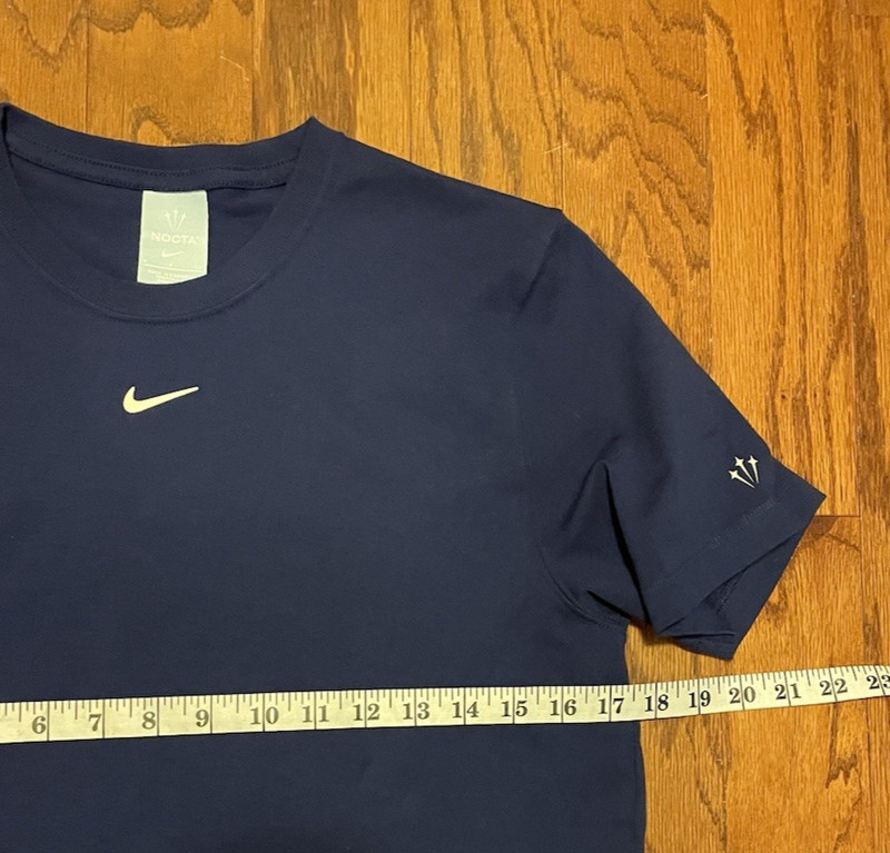 Men Nike Drake x Forza Nocta Blue Void White Short Sleeve Shirt kd book sb air gallery