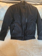 Lululemon Men’s JACKETSIZE6 Gray Full Zip Pockets Thumbholes Logo